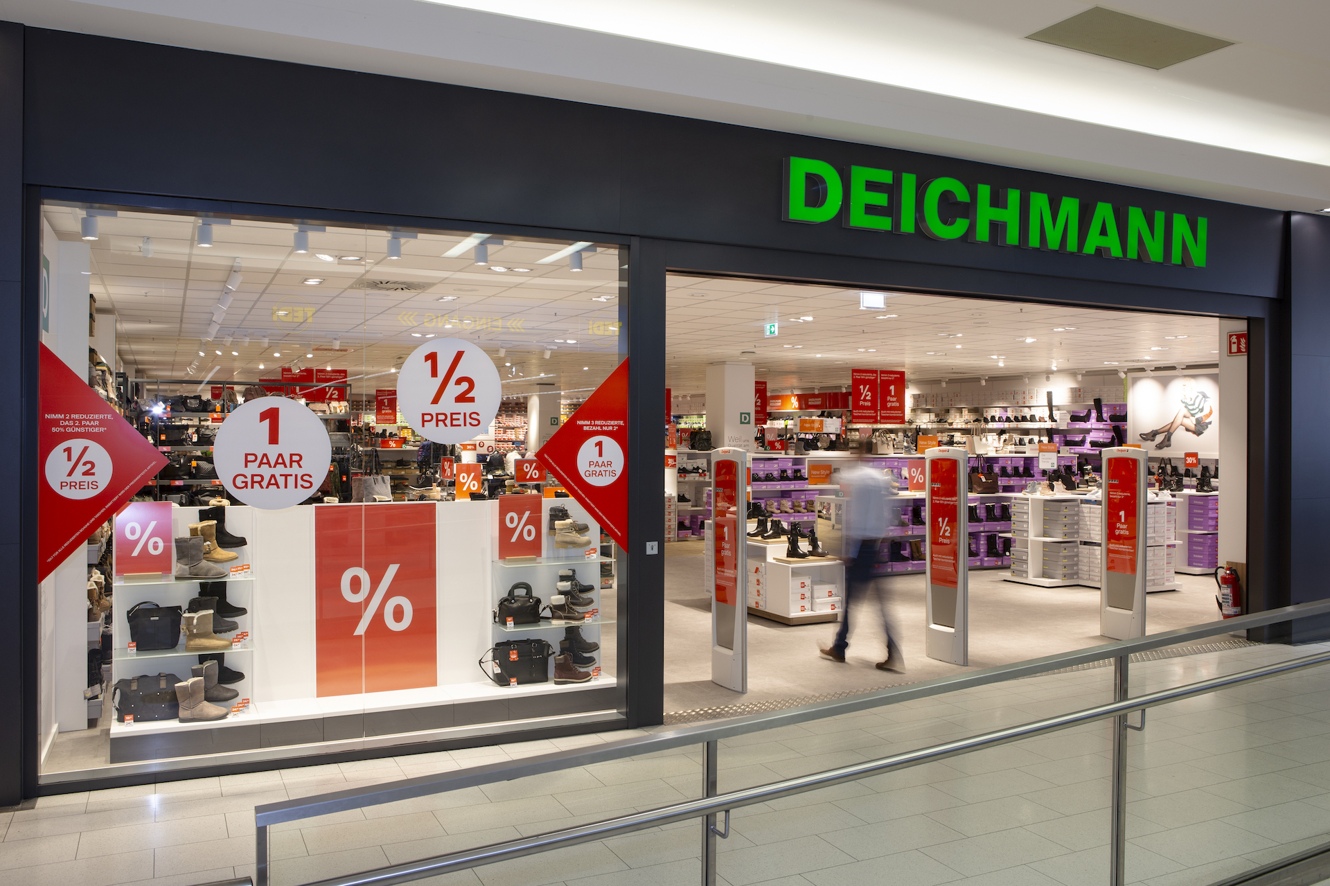 Geschäftsansicht Deichmann Geschäftsansicht Deichmann