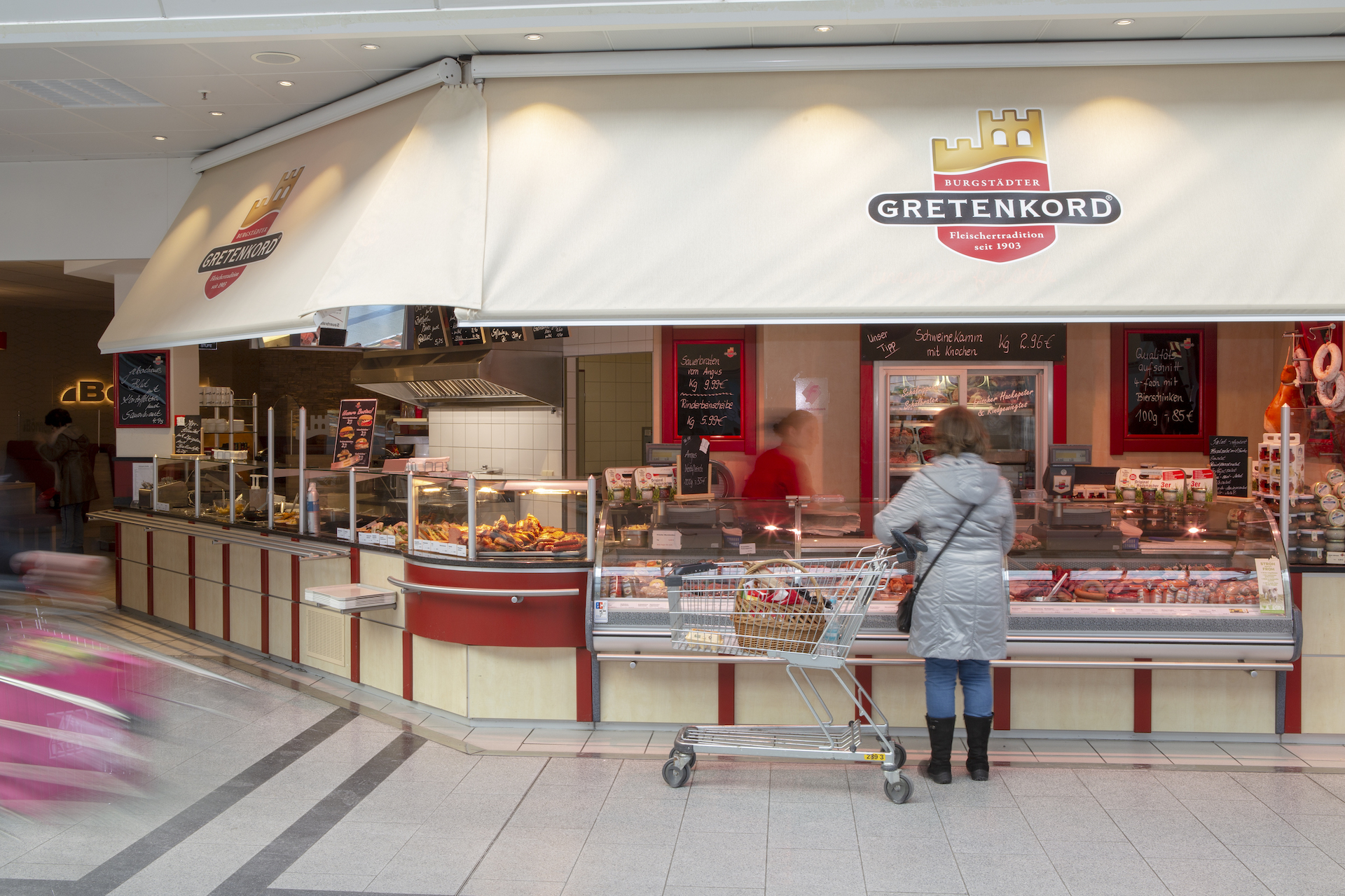 Geschäftsansicht Fleischerei Gretenkord