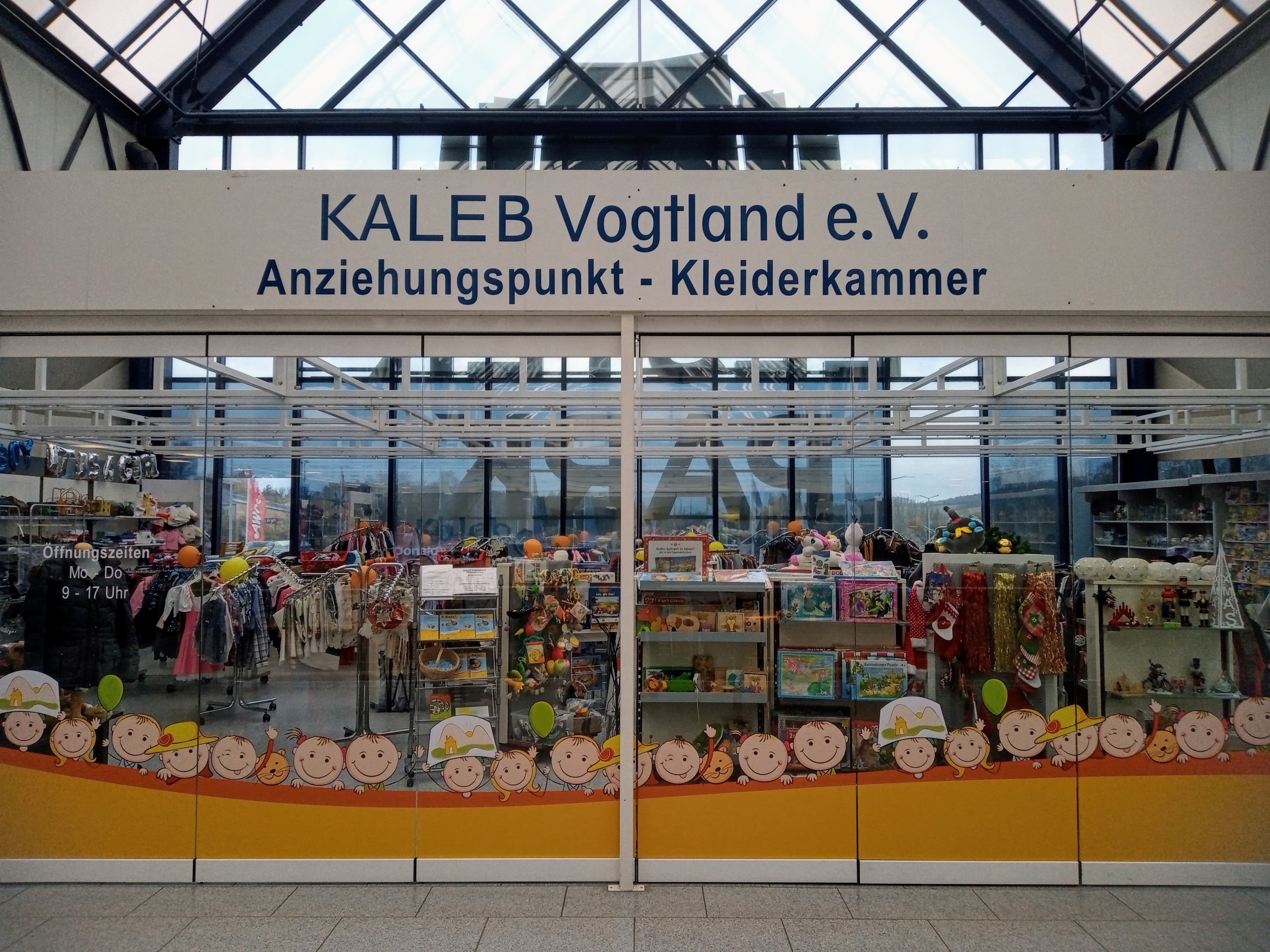 Geschäftsansicht KALEB Vogtland e.V. Geschäftsansicht KALEB Vogtland e.V.