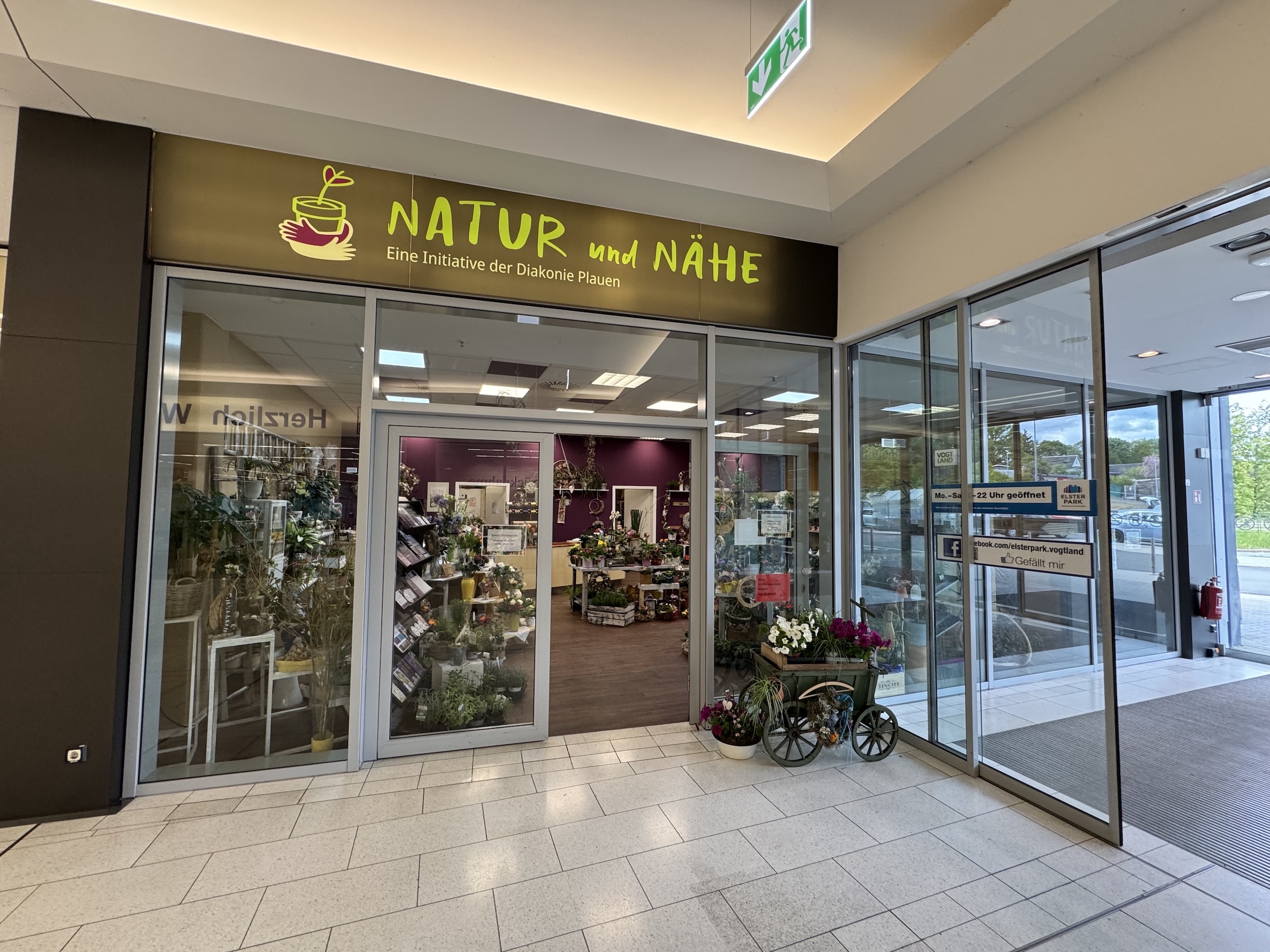 Geschäftsansicht Natur & Nähe